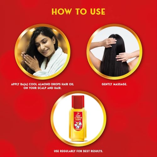 Image of Bajaj Cool Almond Drops Hair Oil 200ml