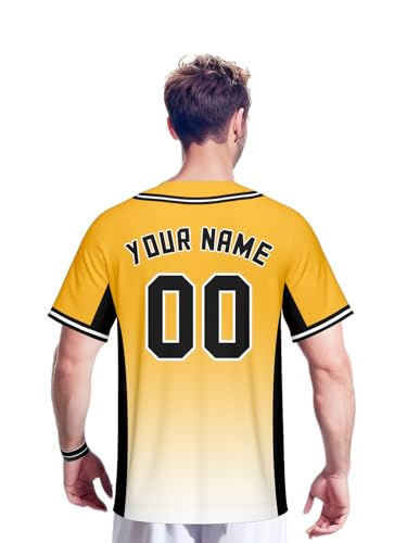 Jersey de béisbol personalizado para hombres, mujeres, jóvenes y niños, camisa deportiva con botón, diseño de llama, uniforme de equipo miniatura 5