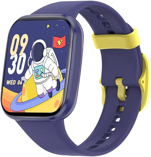 Orologio da polso per bambini, contapassi, frequenza cardiaca, monitoraggio del sonno, sveglia, orologio fitness per bambini, 12 modalità sportive, smartwatch per bambini, orologio fitness tracker per