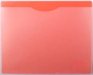 Filexec, File Jacket, Letter Size, Orange, Pack of 5 (50332-37258)