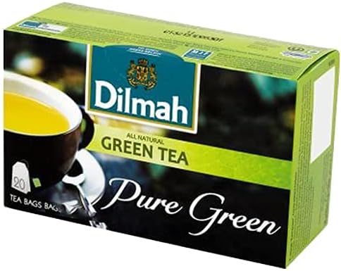 Dilmah Natural Pure Green Tea 20-Bags 30 g
