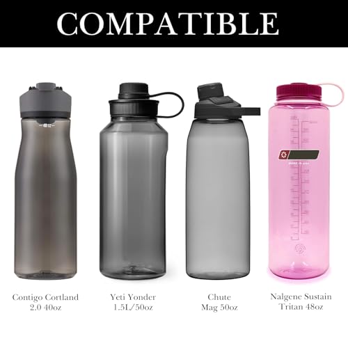 Sac de transport pour bouteille d'eau YETI Yonder et Nalgene rigide noir