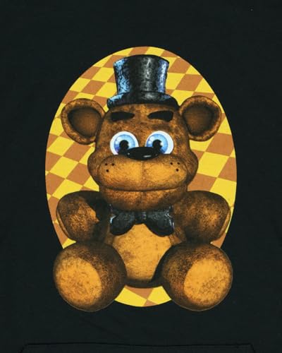 Seven Times Six Five Nights at Freddy's Men's Plush Freddy Pullover Hoodie2