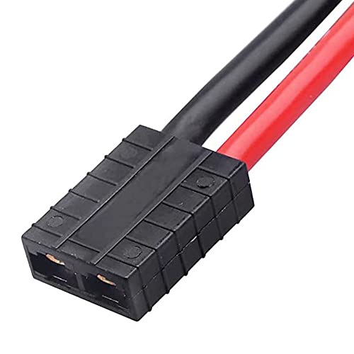 Image of Jump Starter Cable Booster Clamp Cable Replacement Alligator Clamp Booster Battery Clips TRX Connector with 14 AWG Wire