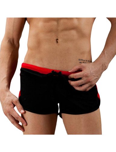 Zacoo Herren Boxershorts G-Cup Kurze Sport Shorts NK03 Gr. XL Schwarz Cover
