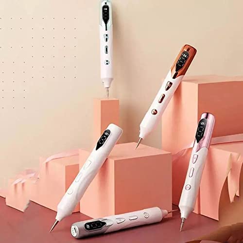 Bella Faccia Laser Freckle Spot Dot Mole Remover for Face Beauty Equipment Tattoo Plasma Mole Removal Pen Tool Machine (Golden)