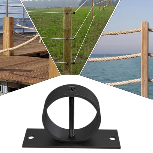 Support de câble pour corde et fixation de balustrade d'escalier - 6