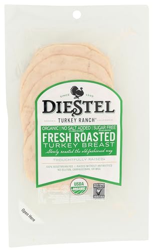 Diestel Turkey Ranch, Turkey Breast Fresh Roasted No Salt Organic, 6 Ounce