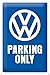Produktbild VW Parking only Blechschild 20x30 cm Schild Sign Blechschilder
