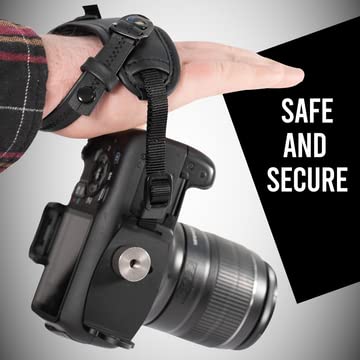 Camera Wrist Strap, Rapid Fire Secure Camera Hand Strap, Compatible With Sony Mirrorless And Dslr Cameras, Black Wrist Grip Camera Straps, Camera Wrist Straps For Photographers Canon Camera Hand Strap #TOP3