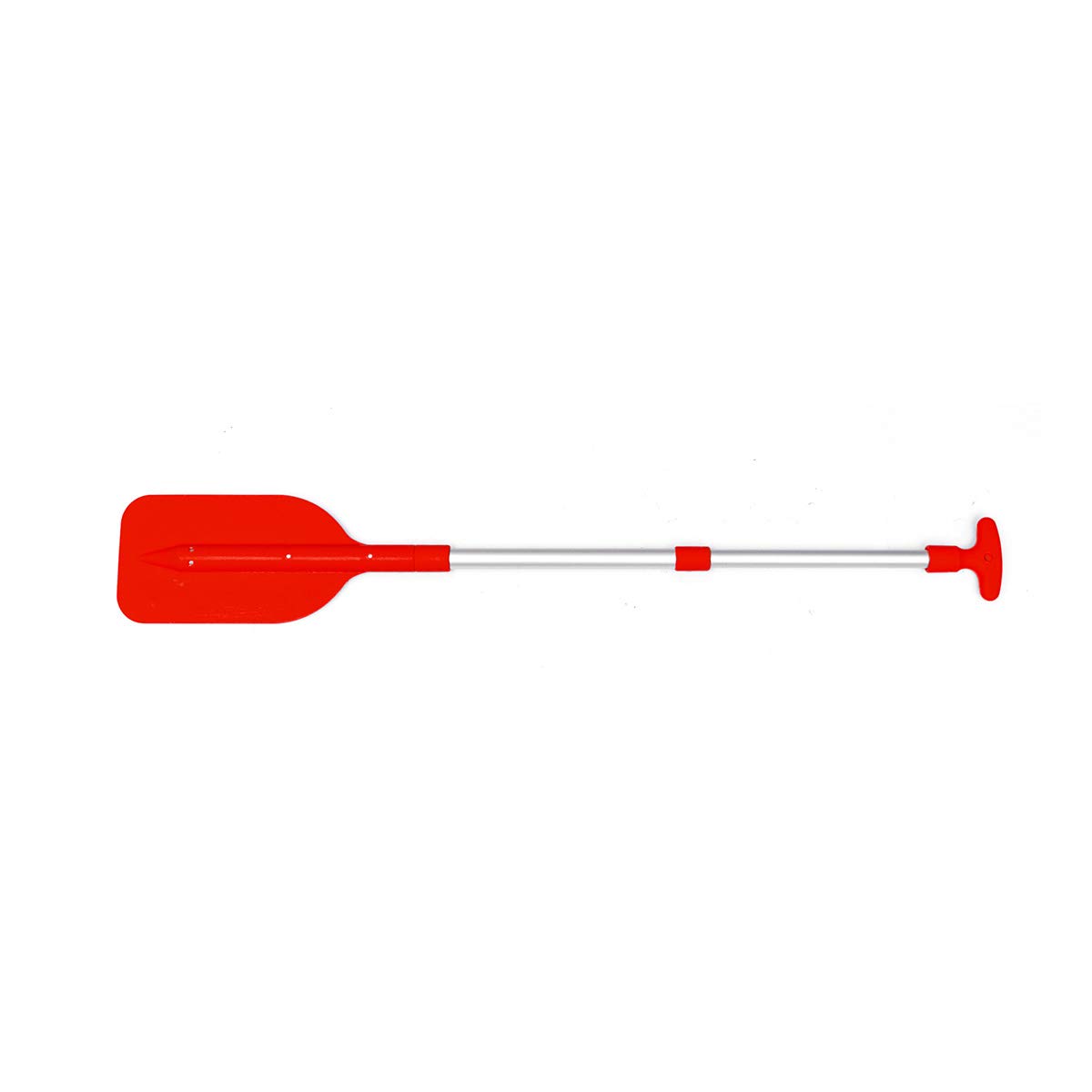 54-106Cm Remo Telescópica De Kayak Remo Remo Flotante Canotaje Remo con Manija Antideslizante Agua Marina Accesorios - Rojo