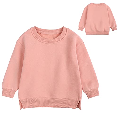 Toddler Turtleneck Kids Boys Girls Solid Color Long Sleeve Shirt Fall Winter Blouse Unisex Basic Warm Clothes4
