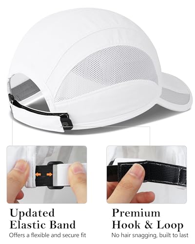 Image of GADIEMKENSD Quick Dry Run Hat Cooling Breathable Mesh
