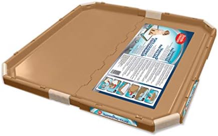 Simple Solution Soporte para perros, bandeja portátil para entren...