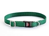Tuff Lock Nylon Cat Collar, Break-Away Buckle with Split Ring for ID-Tag or Bell, Hand Made in USA,