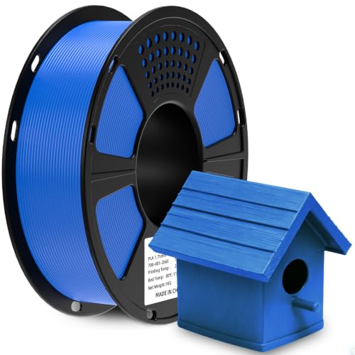 Image of GAINTARM ASA Filament 1.75mm,Premium Weather & UV Resistant Blue 3D Printer Filament,Ideal for Outdoor Functional Parts,Dimensional Accuracy + /- 0.02mm,1kg Spool (2.2lbs)