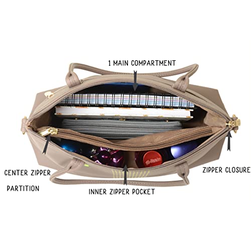 Image of Baggit Women Tote Handbag Medium Size | Ladies Stylish Casual Purse Bag