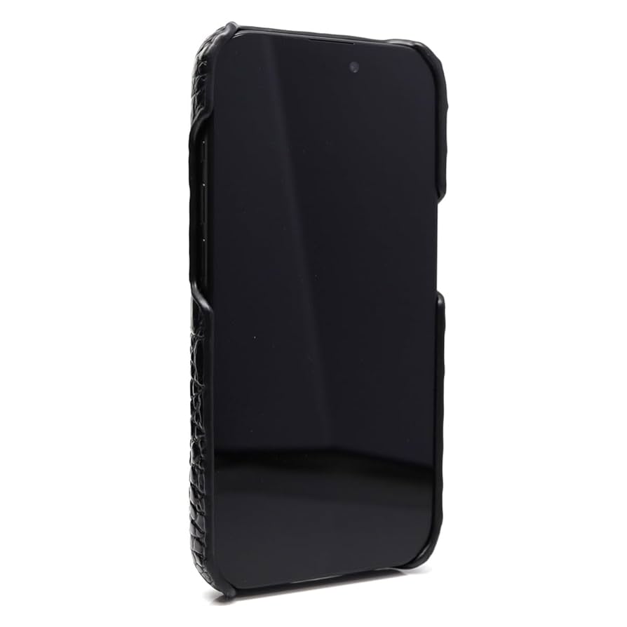 Amazon.co.jp: iPhone15Pro 用 ケース クロコダイル ワニ革