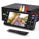 PORTTA VD20P VHS to Digital Converter with 5" HD Screen, Video Capture Recorder Convert to MP4 Compatible with VHS, VCR, DVR, DVD, Hi8, Mini DV, Gaming Console (VCR/VHS/DVD Player/Camcorder Required)