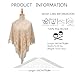 LMVERNA Women's Scarf Mesh Wedding Cape Triangle Shawl with Fringed Evening Shawl Wrap