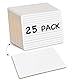 Ohuhu 25 Stück Whiteboard Klein, A4 Mini White Board Doppelseitiges Liniert/Blanko, Tragbares Kleines Whiteboard mit Linie für Klassenzimmer, Zuhause, 22,9 x 30,5 cm