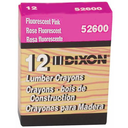 Crayon,Dixon 526 Flrscnt Pink
