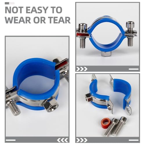 Repuesto de abrazadera para silla de oficina FRCOLOR compatible con 32-34mm 4