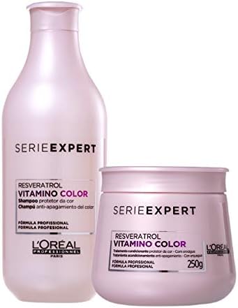 Kit L’Oréal Professionnel Vitamino Color Resveratrol - Shampoo 30...