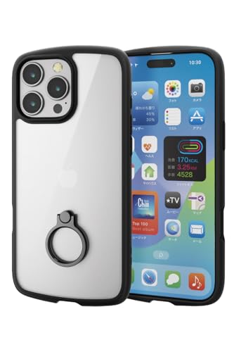 GR iPhone 16 Pro Max P[X NA ϏՌ Ռz Ot nCubh ^ y Xgbvz[t SGA[NbV Xgbvz_[V[gt TOUGH SLIM LITE ubN PM-A24DTSLFC