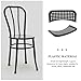 Veemoon Chair Backrest Replacement Ergonomic Back Support Accessory for Chairs Easy to Install Reduces Back Pain and Discomfort