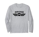 FPV Racing Drone Best Drone Pilot Gift Idea Long Sleeve T-Shirt