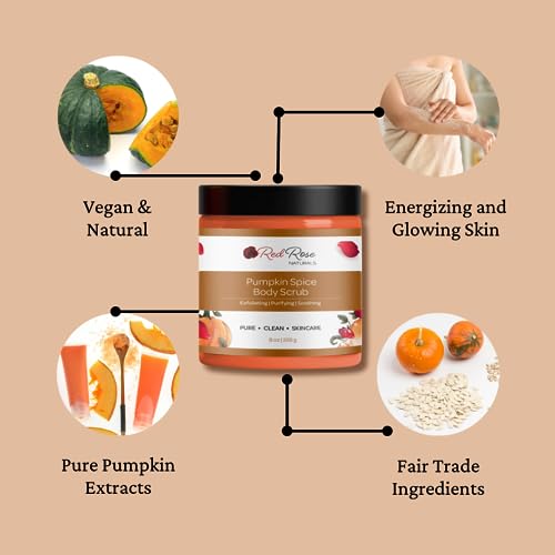 Red Rose Naturals Pumpkin Spice Body Scrub thumb #3