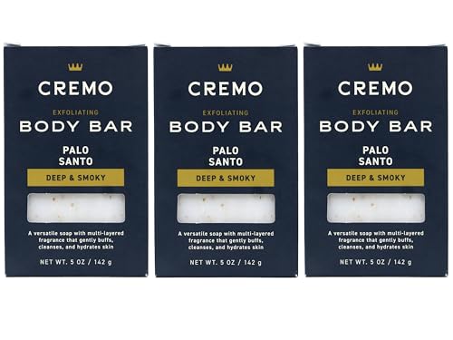 Cremo Exfoliating Body Bars Palo Santo