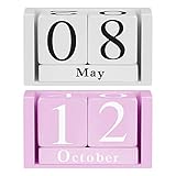 Wiederverwendbares Design: Keine Jahre gedruckt, daher ist dieser Kalender wiederverwendbar und unbefristet. Ein klassisches Geschenk für Jahr für Jahr, kann für eine sehr lange Zeit verwendet werden.