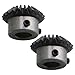 BQLZR 45 Steel Bevel Gears 1.5 Module 20T for 1:1 Industrial Transmission Pack of 4
