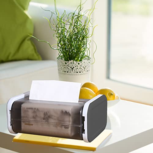 Dispensador de Lenços - Suporte de 360 graus girando,Acessório multifuncional para cômoda, escritóri