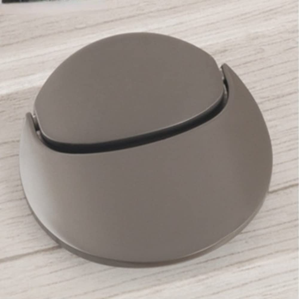 Armoire cachée tire les boutons Youther en zinc gris pour éviter les accrochages
