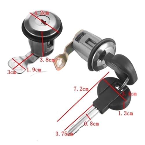 Serrure couvercle coffre Partner Berlingo Xsara kit complet 252522