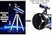 Beginner Astronomy Telescope for Kids Adults with Adjustable Tripod,All Metal Bracket,114mm Large Diameter,Travel Astron