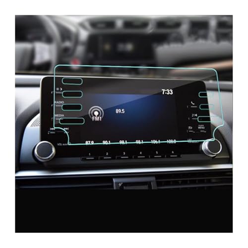 Film protection écran verre trempé pour Accord 2018 2019 de navigation voiture 7 pouces 7 trous