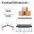 Gotland 20 FT x 20 FT Metal Carport, Heavy Duty Carport with Reinforced Frame, All-Weather Car Canopy with Reinforce Wind-Resistant Roofs, Multi-Functional Outdoor Garage for Car Truck Black