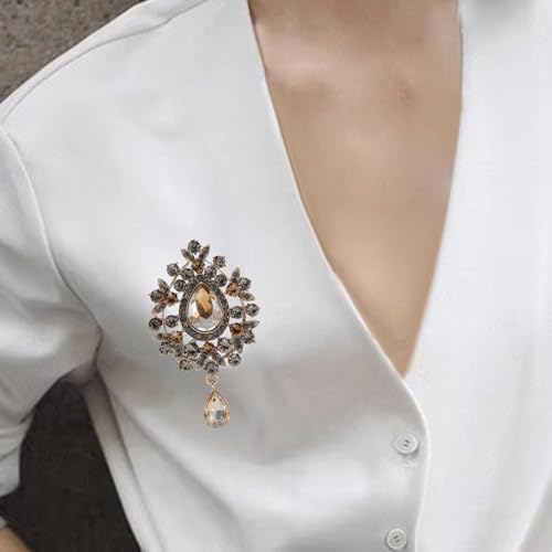 Broche para mujer accesorio de joyería de moda para ropa y bufanda 6