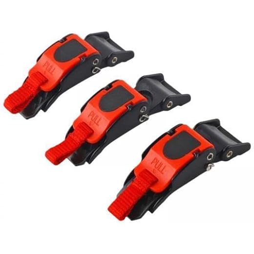 3x Helmet Quick Release Buckle Kit Universal Fit
