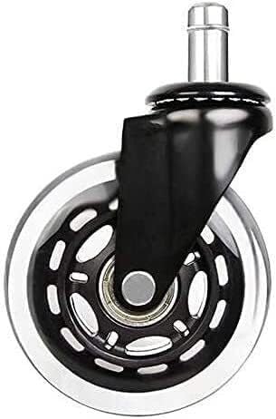 Office Chair Wheels, 1pc Office Chair Caster Wheels Replacement 3 Inch Swivel Furniture Hardwa M10