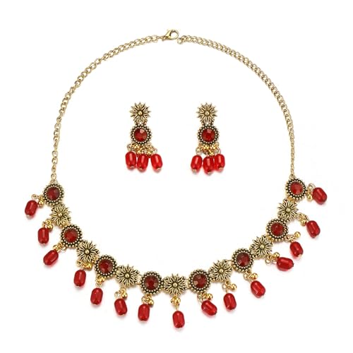 Gargantilla y aretes de margaritas para festivales de música y looks veraniegos bohemios