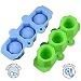 Gurxi 2 Piezas Moldes de Silicona para Macetas para Manualidades Moldes Plantas...