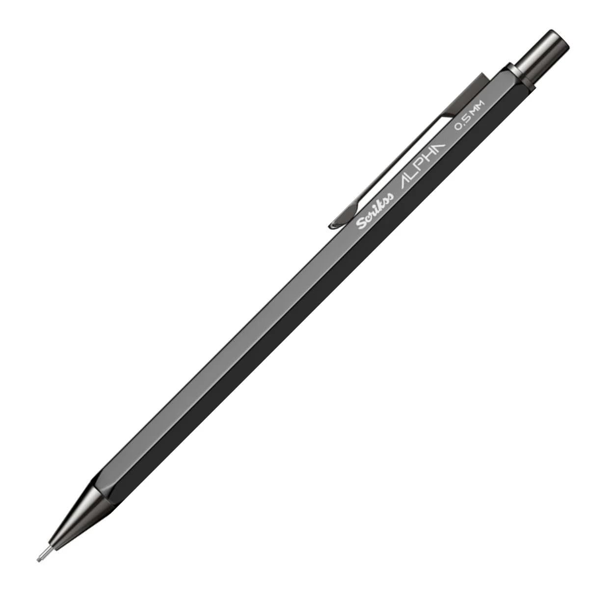 Scrikss Office Alpha Versatil 0.5 Mm Siyah, Şeffaf Amb.
