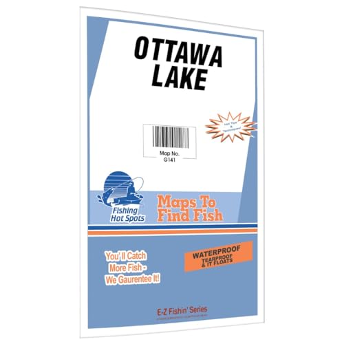 Ottawa Lake Fishing Map