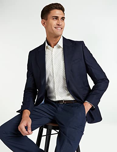 Image of Diverse Men's Cotton Printed Full Sleeve Regular Formal Shirt