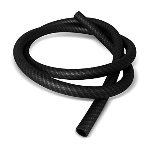 Shisha hookahs Hose | Silicone Soft-Touch Carbon Design | Silicone Hose for Hookah | About 1.50 cm Long Cover